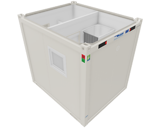 Sanitärcontainer 10'